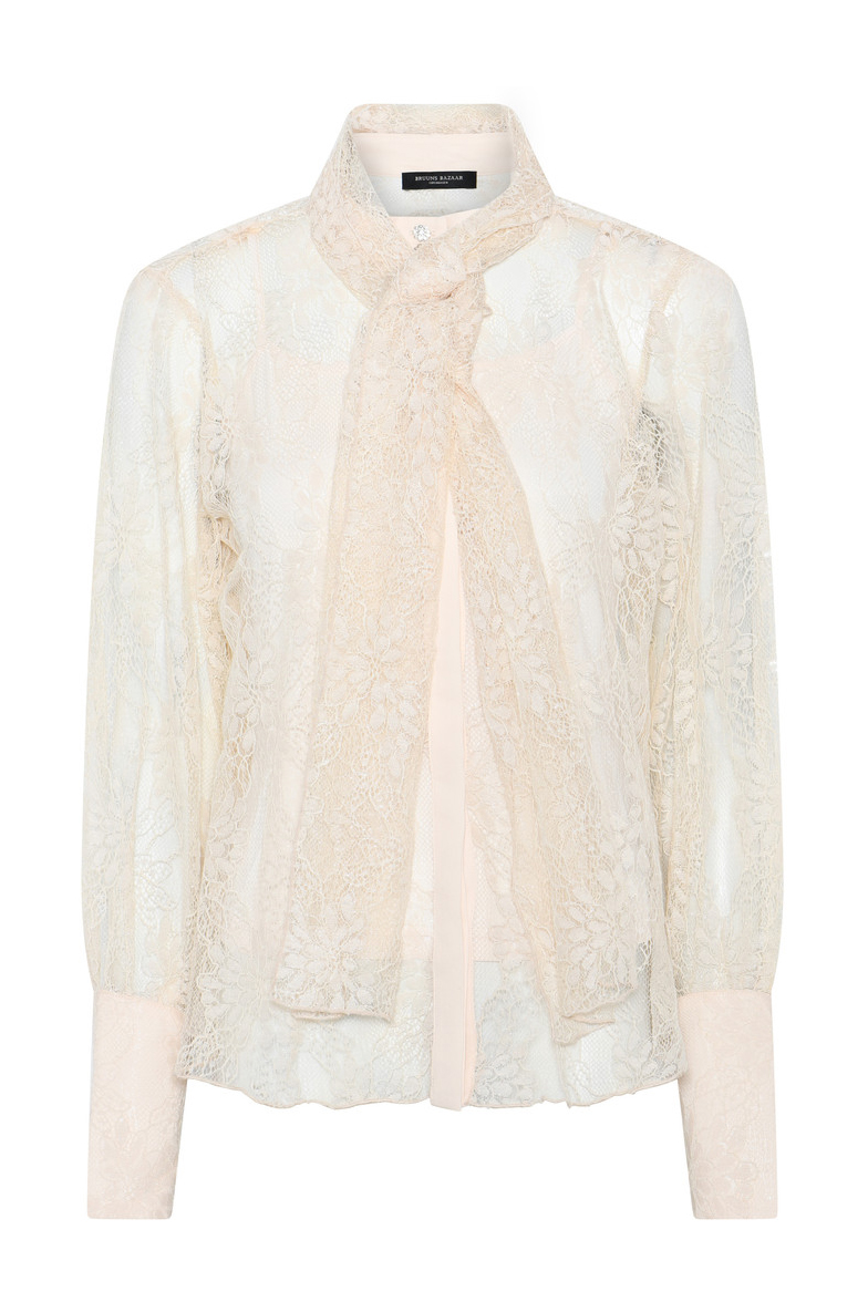 Bruuns Bazaar - Bluse - Bugle Omassa blouse - Cream (Levering midt december)