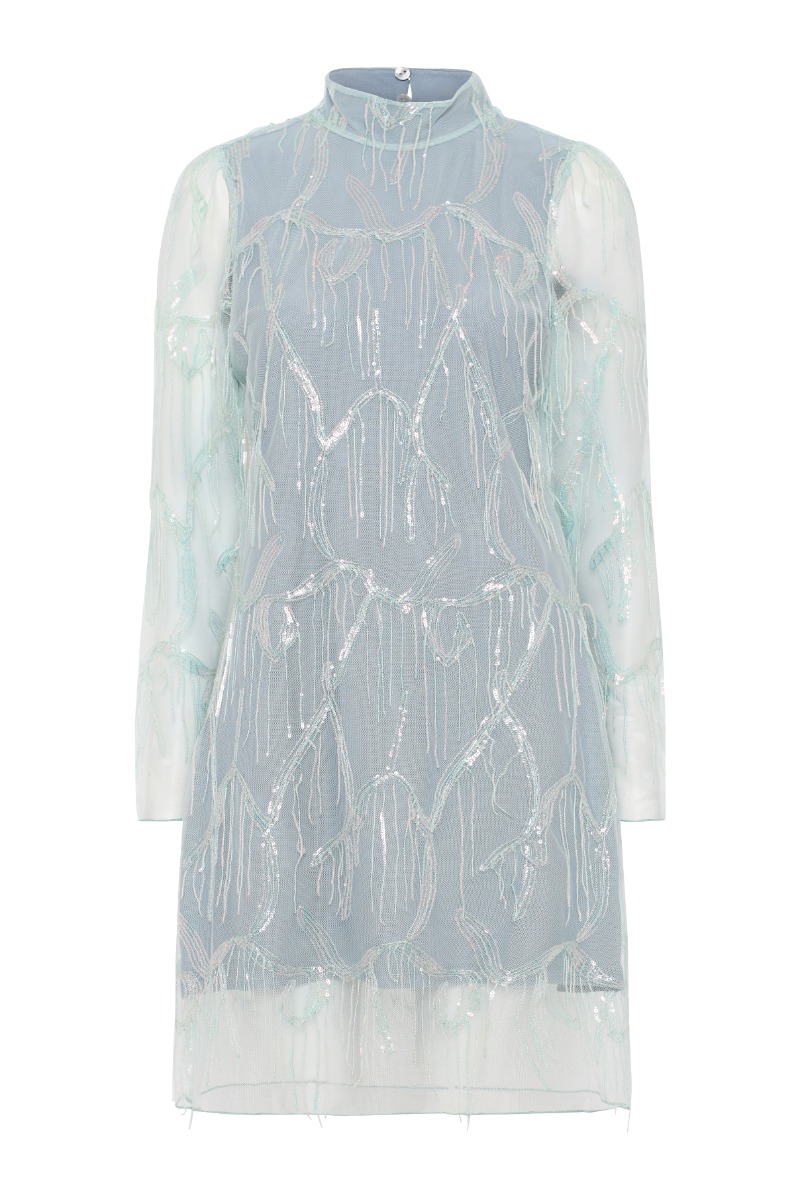 Bruuns Bazaar - Kjole - HoaryBBMaliha Dress - Aqua