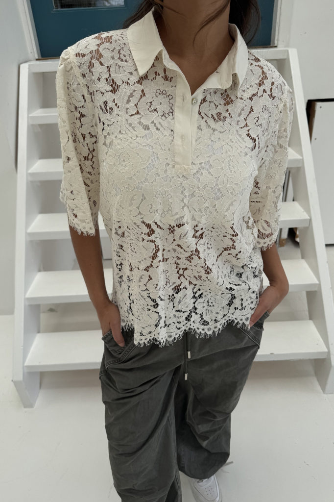 Continue - Top - Paloma Lace - Off White