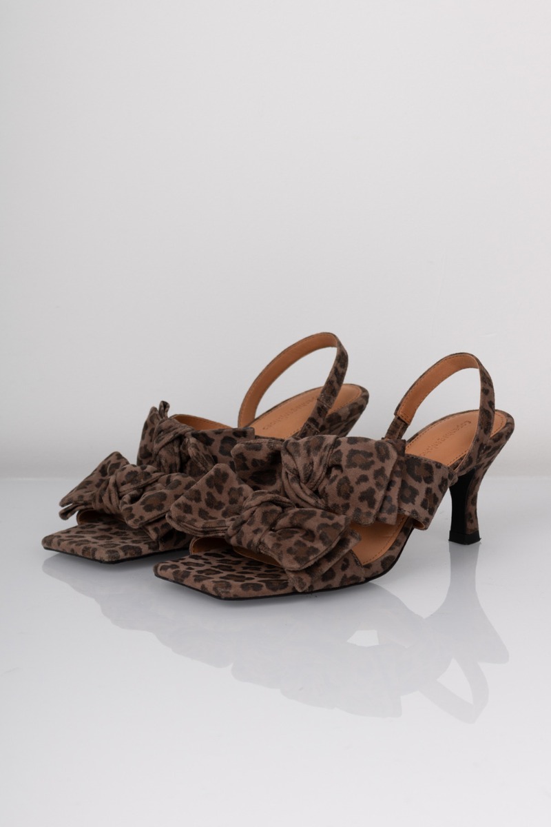 Copenhagen Shoes - Stilet - Butterfly Heel Lep. - Leopard Copenhagen Shoes - Stilet - Butterfly Heel Lep. - Leopard