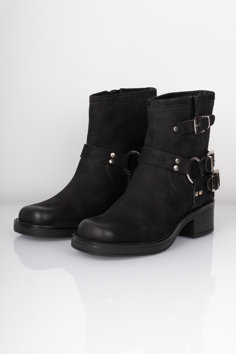 Copenhagen Shoes - Støvler - The Magic Move Nubuck - Black Nubuch