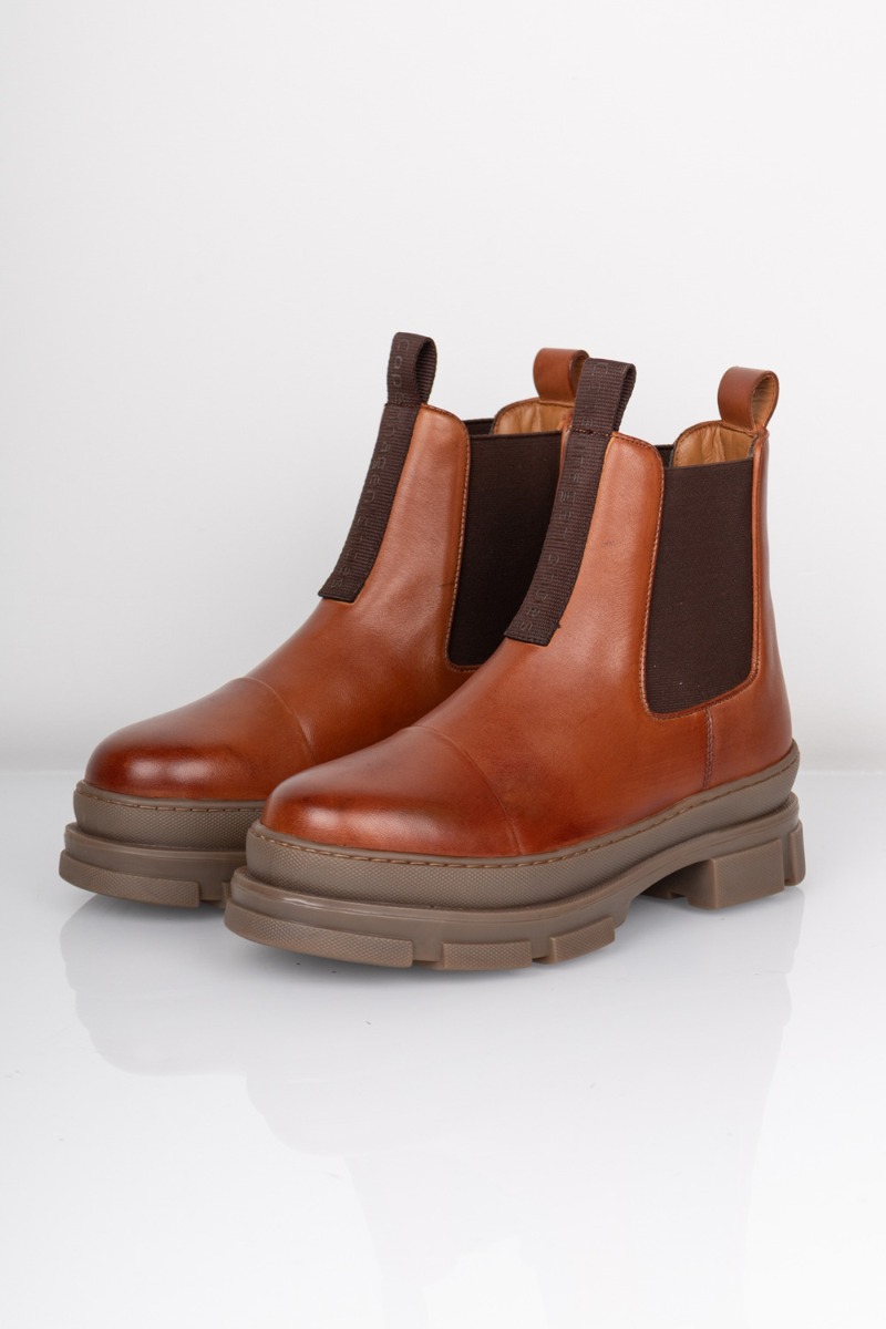 Copenhagen Shoes - Støvler - You and Me - Cognac