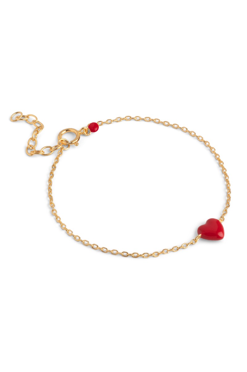 Enamel - Armbånd - Amore - Red