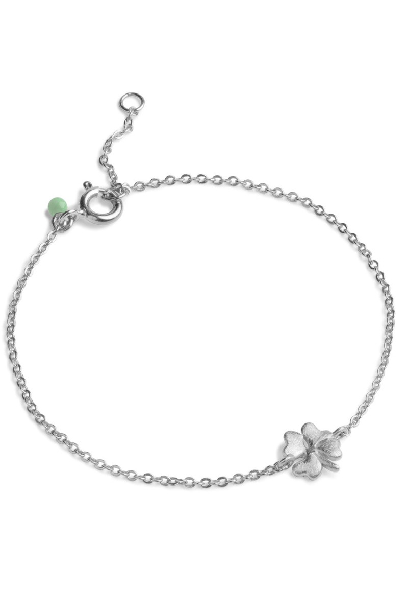Enamel - Armbånd - Bracelet Organic Clover - Silver Enamel - Armbånd - Bracelet Organic Clover - Silver