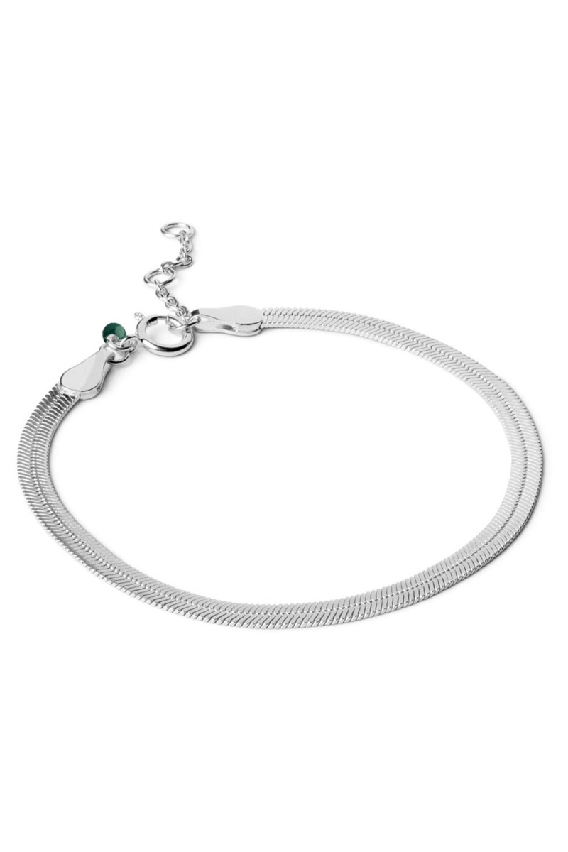 Enamel - Armbånd - Caroline - Silver Enamel - Armbånd - Caroline - Silver