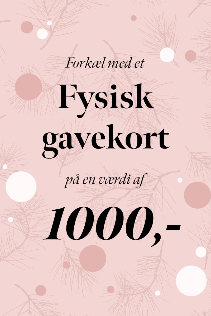 Forkæl med et fysisk gavekort - Værdi 1000 kr.