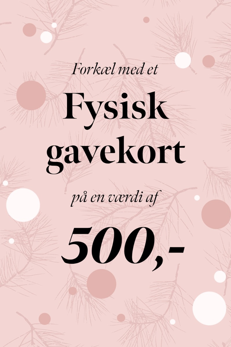 Forkæl med et fysisk gavekort - Værdi 500 kr.