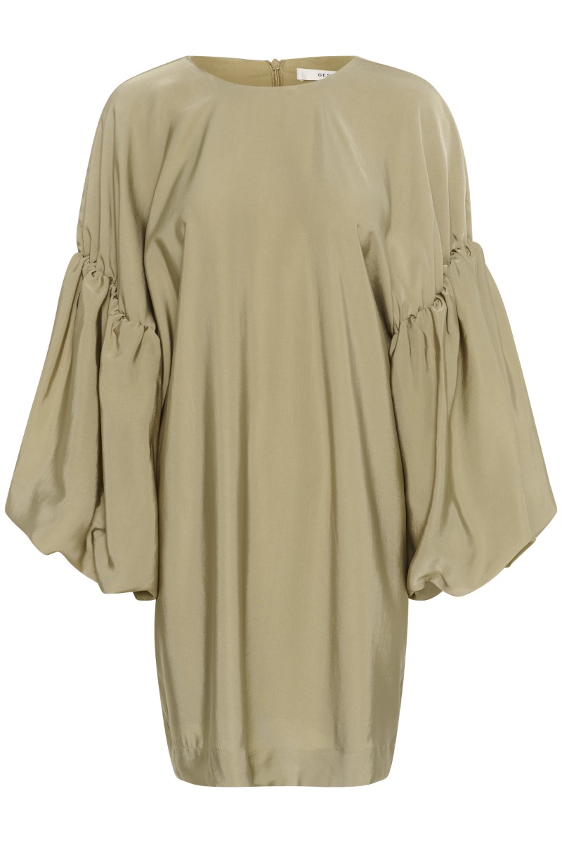 Gestuz - Kjole - GZmalloon Short Dress - Silver Sage Gestuz - Kjole - GZmalloon Short Dress - Silver Sage