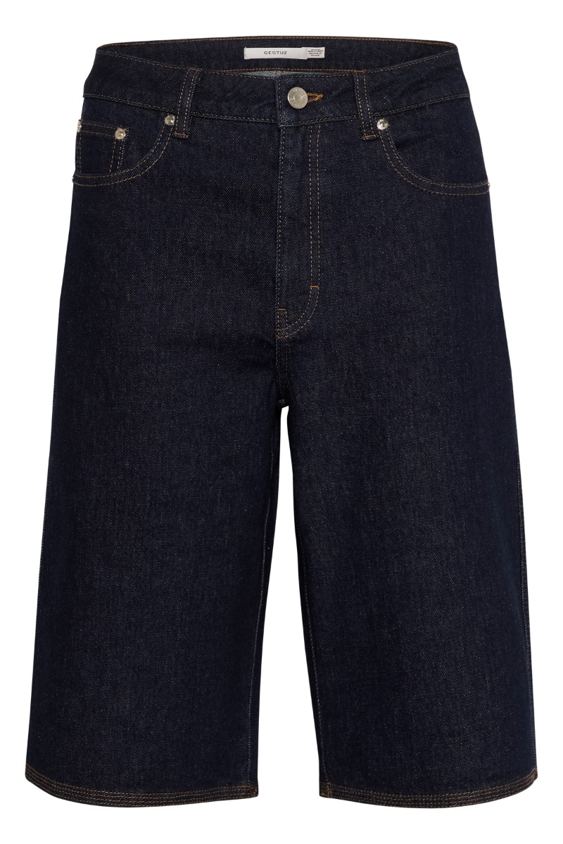 Gestuz - Shorts - GZsummer HW Long Shorts - Unwashed denim Gestuz - Shorts - GZsummer HW Long Shorts - Unwashed denim