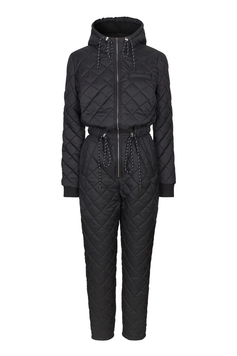 Global Funk - Buksedragt - Isolde Teddo - Black