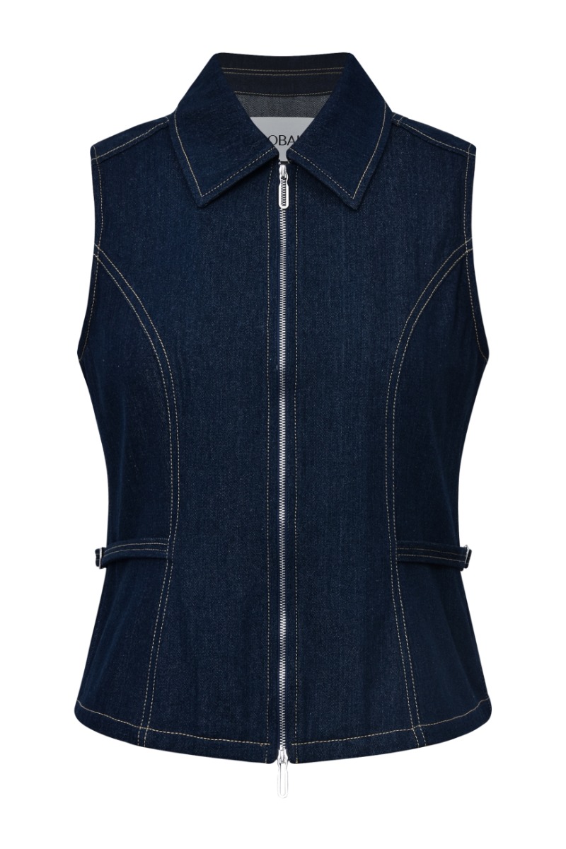 Global Funk - Top - Falucca-G - Dark Unwashed denim Global Funk - Top - Falucca-G - Dark Unwashed denim