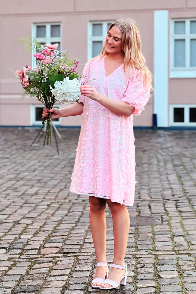 Loved by Lykke - Kjole - Butterfly Dress - Rose