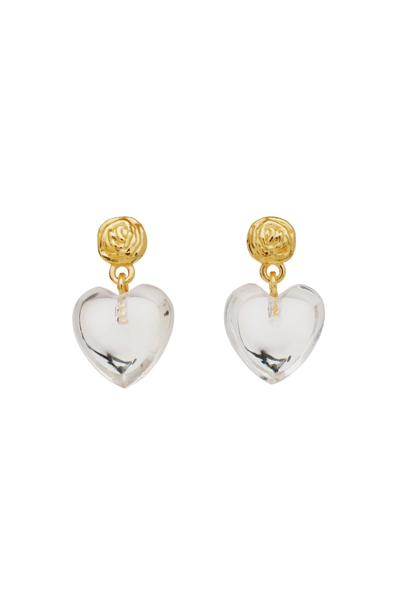 Maanesten - Øreringe - Lemona Petite Earrings - Guld