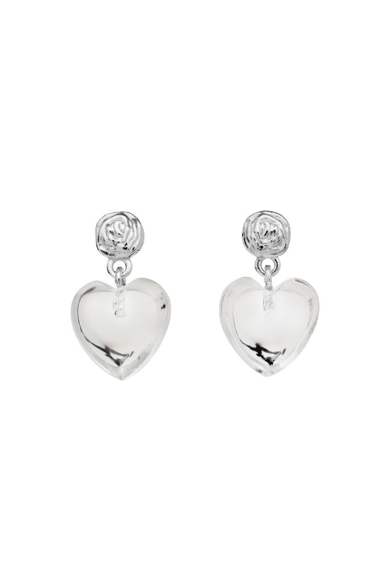 Maanesten - Øreringe - Lemona Petite Earrings - Sølv