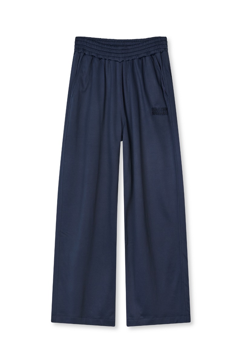 Mads Nørgaard - Bukser - Shiny Jersey Lotti Pants - Parisian Night