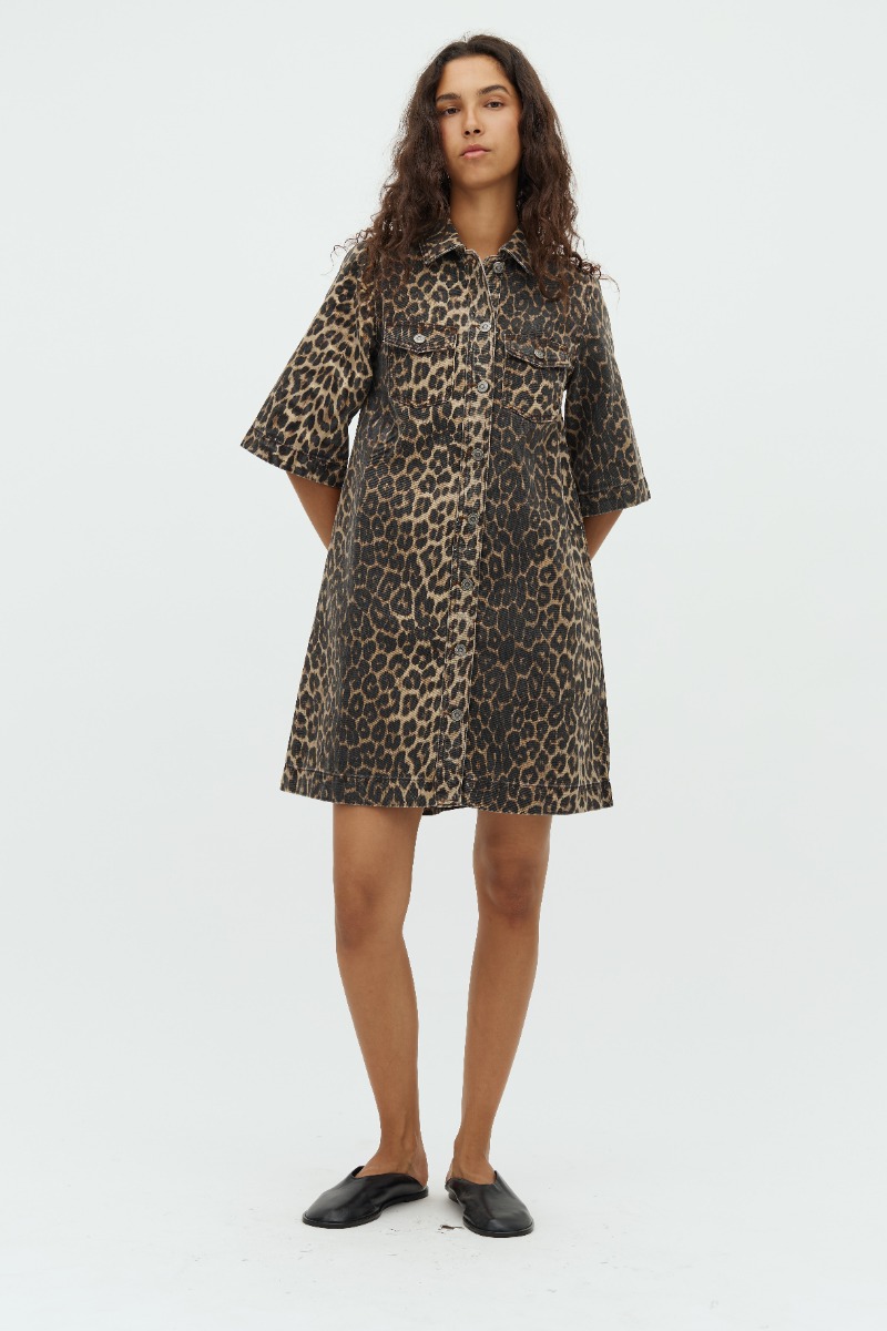 MbyM - Kjole - Mira-M - Leopard Mist MbyM - Kjole - Mira-M - Leopard Mist
