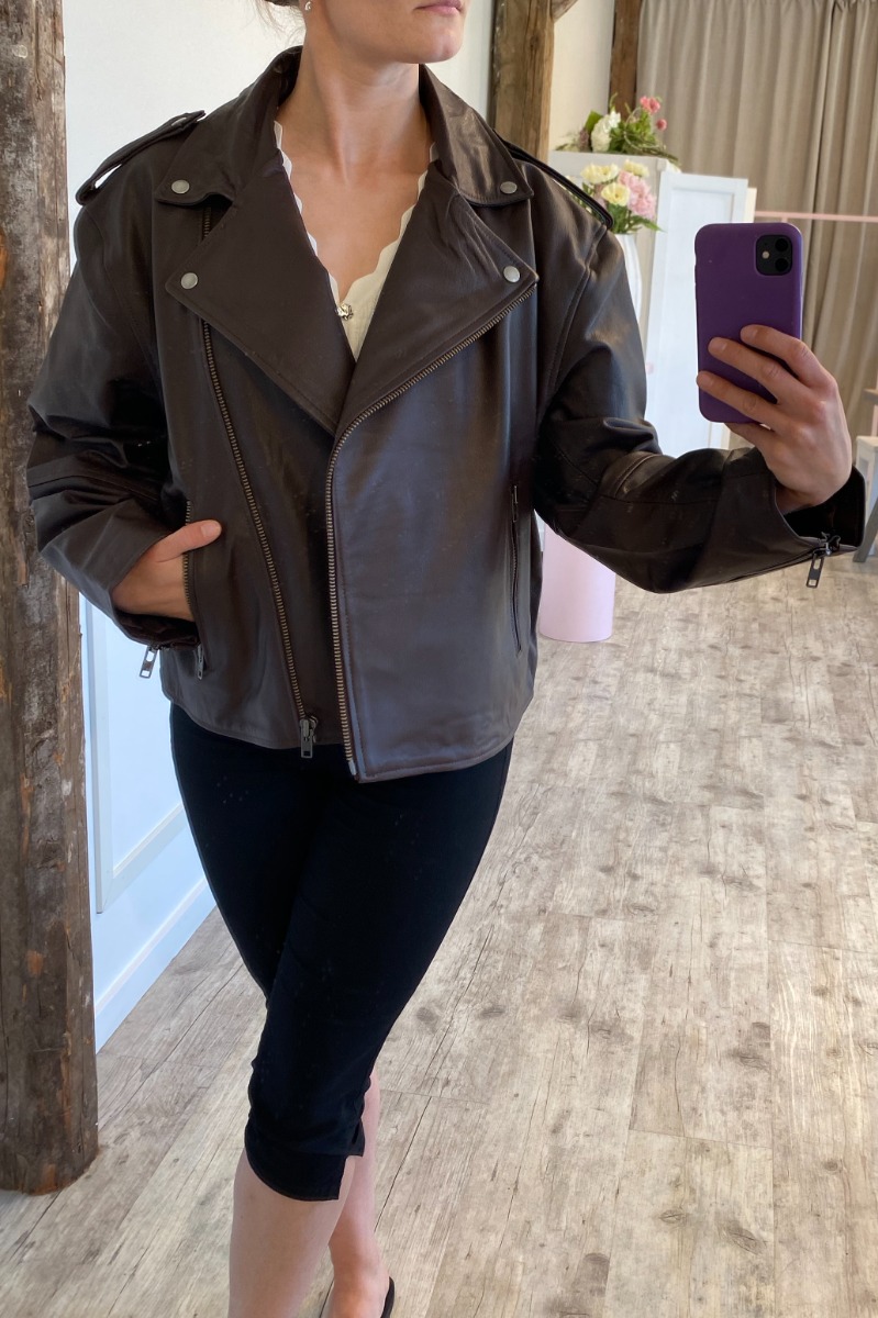 Modström - Jakke - Hullamd jacket - Decadent Chocolate Modström - Jakke - Hullamd jacket - Decadent Chocolate
