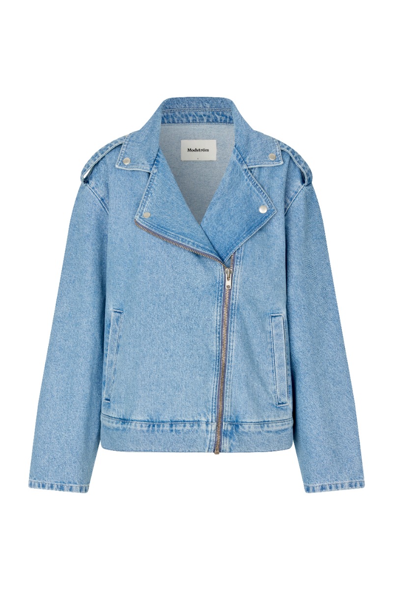Modström - Jakke - Iben Jacket - 80s Blue Wash Modström - Jakke - Iben Jacket - 80s Blue Wash