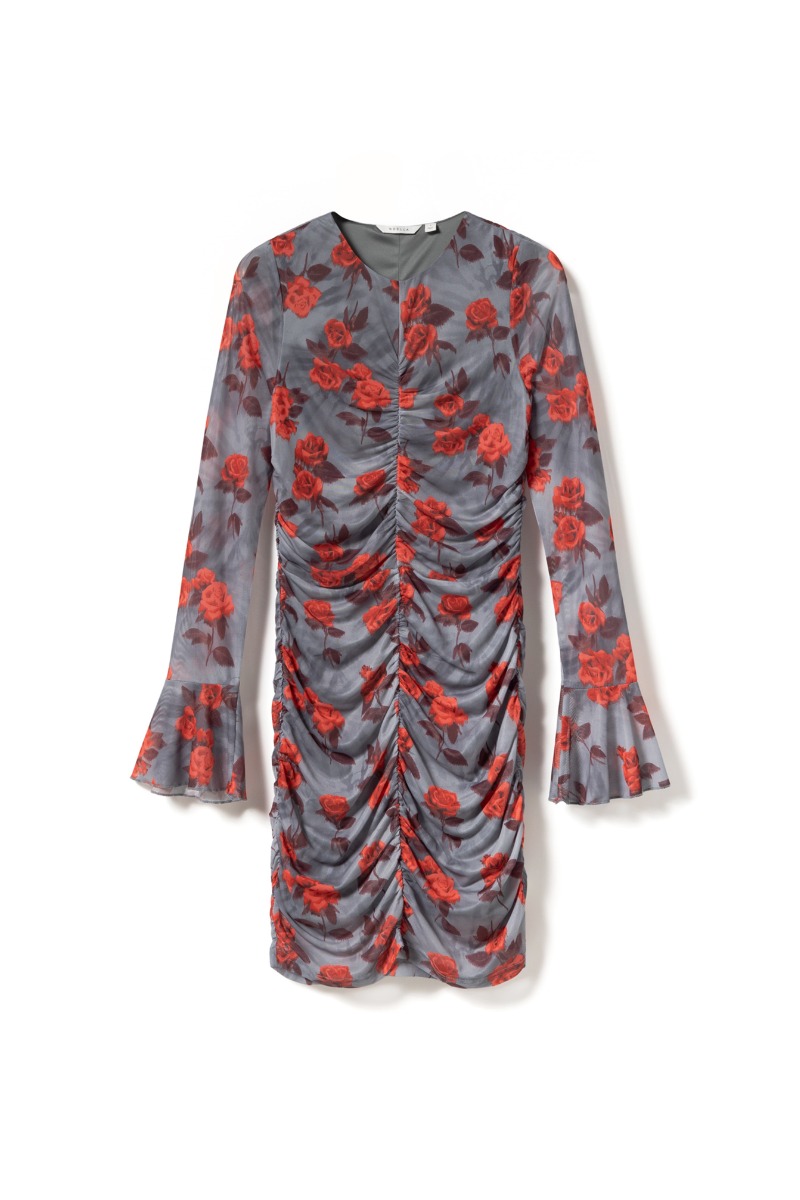 Noella - Kjole - Lavetta Dress - Divinia Blue Print