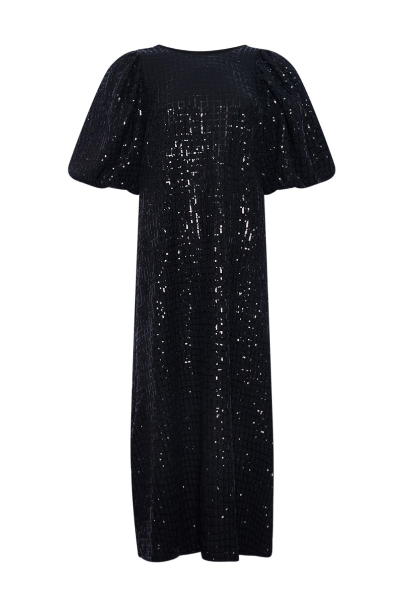 Noella - Kjole - Scarlet Long Dress - Black Noella - Kjole - Scarlet Long Dress - Black