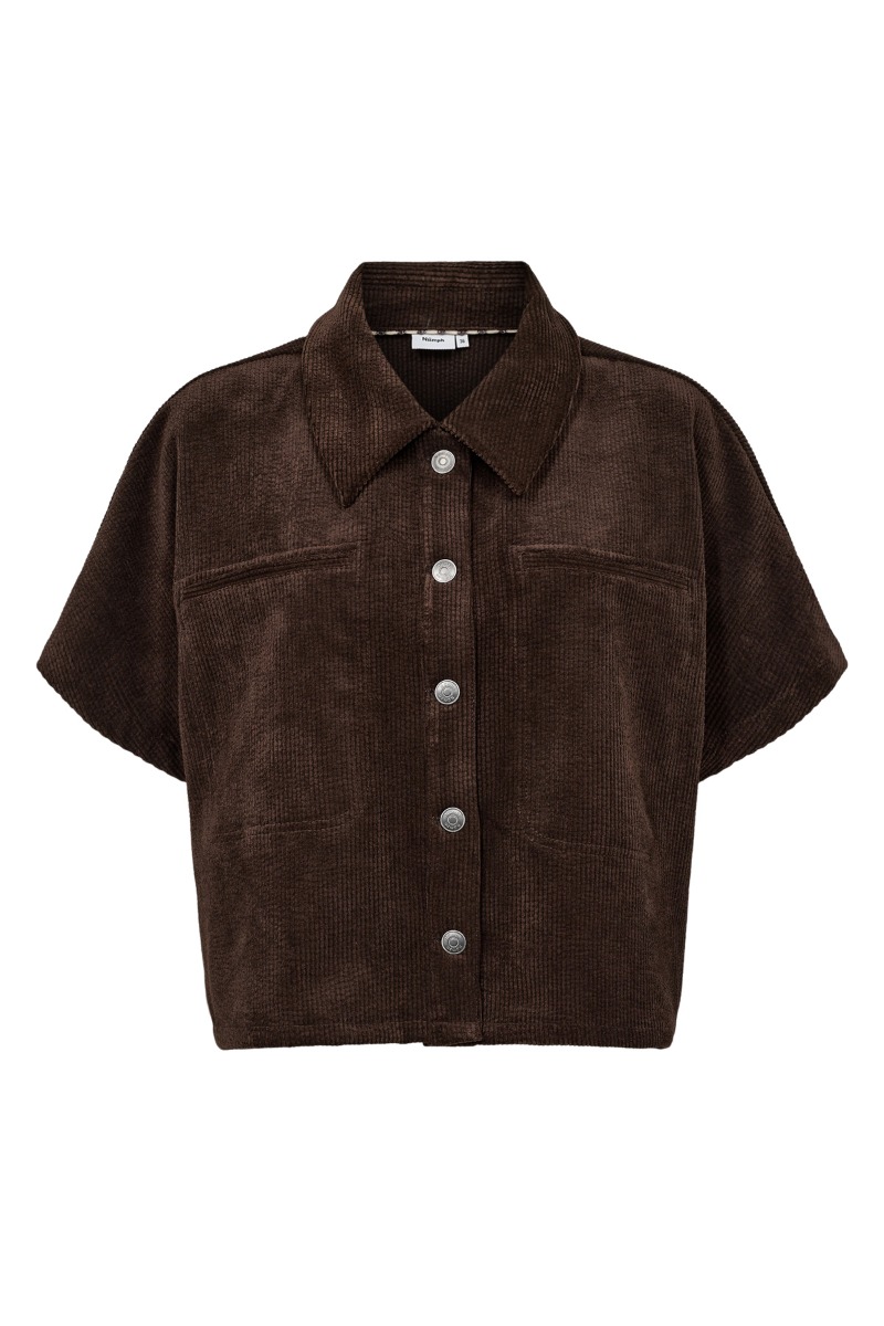 Nümph - Skjorte - Thea Shirt - Black Coffee
