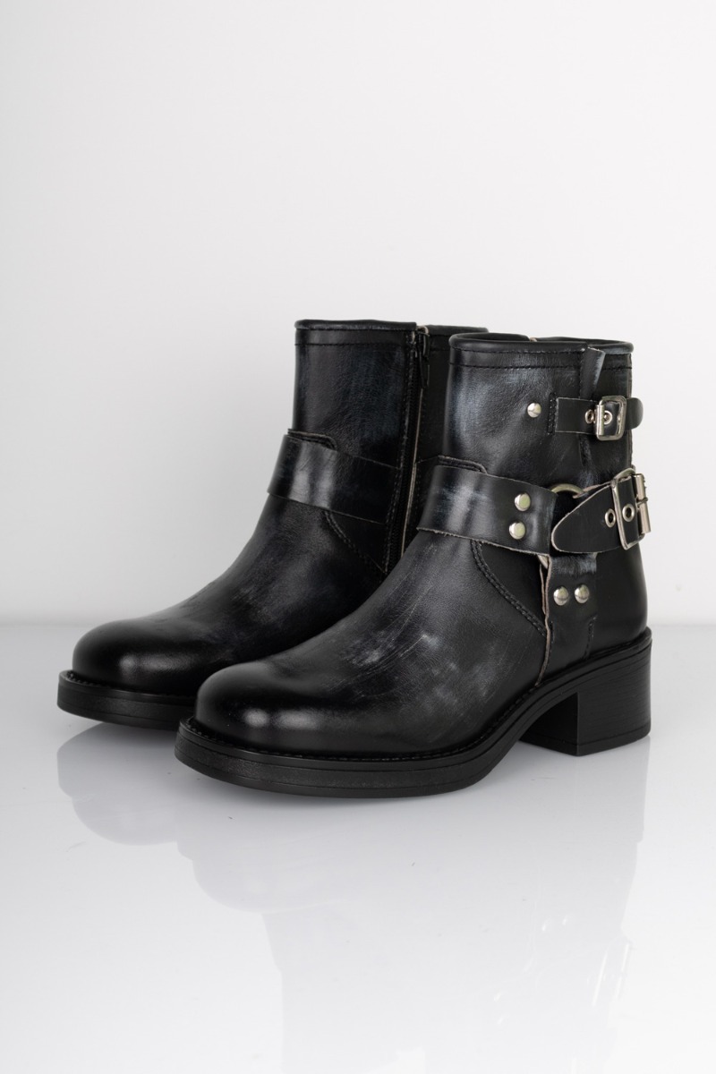 Pavement - Støvler - Zevil Vintage - Black Matte
