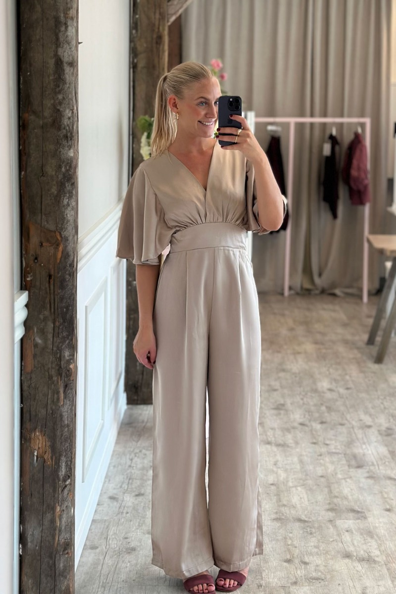 Sisters Point - Jumpsuit - Gisela-JU - Champagne