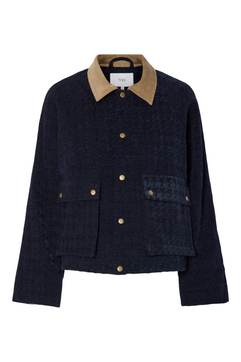 Y.A.S - Jakke - Vicky LS Jacket - Navy Blazer