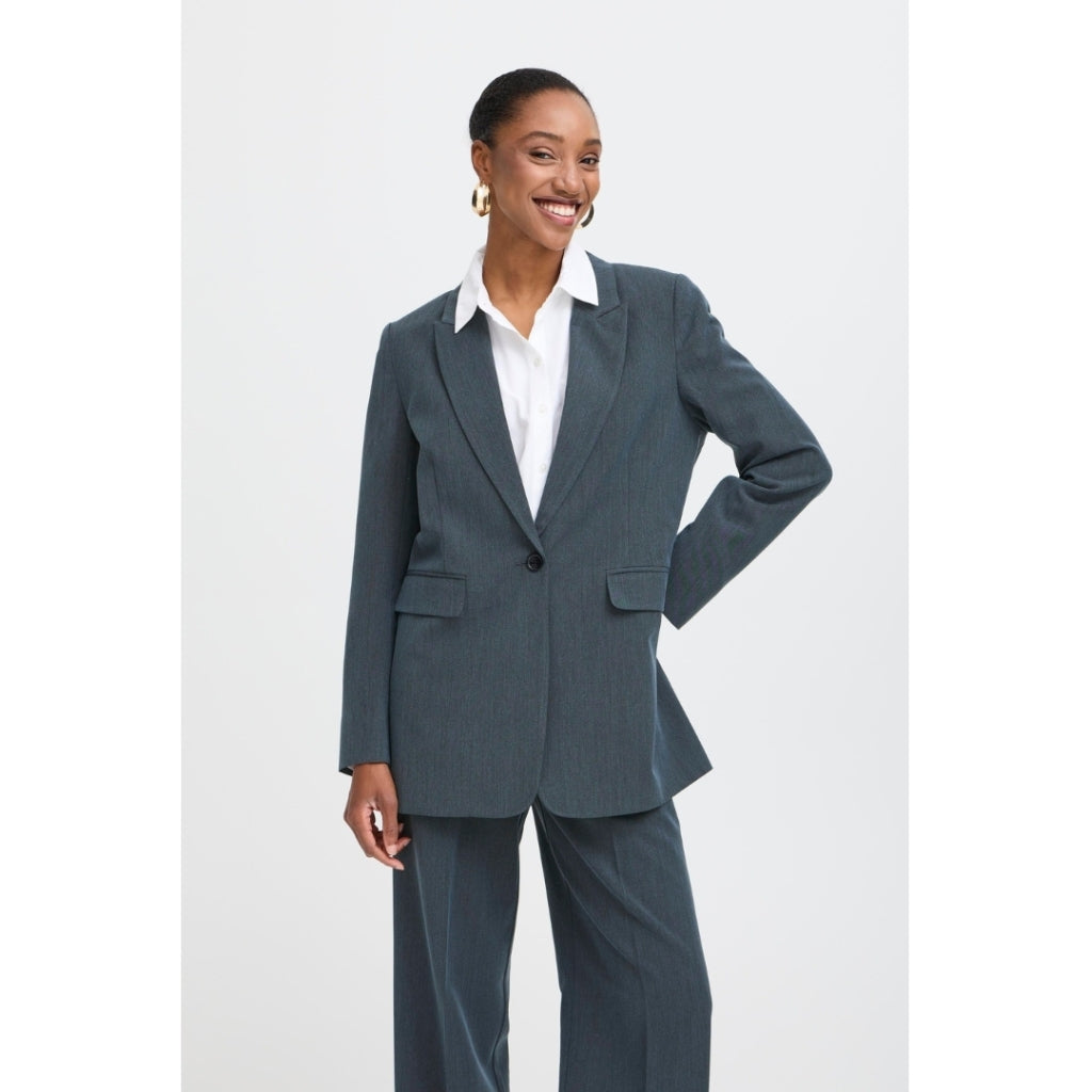 B.YOUNG dame blazer BYDANTA - Navy Blazer MELANGE