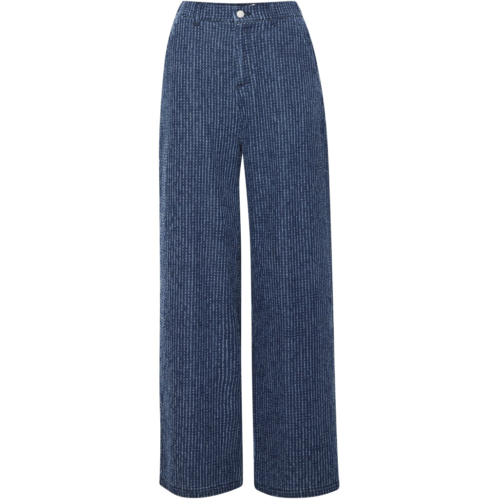 B.YOUNG dame bukser BYKANILLA - Mid Blue Denim B.YOUNG dame bukser BYKANILLA - Mid Blue Denim