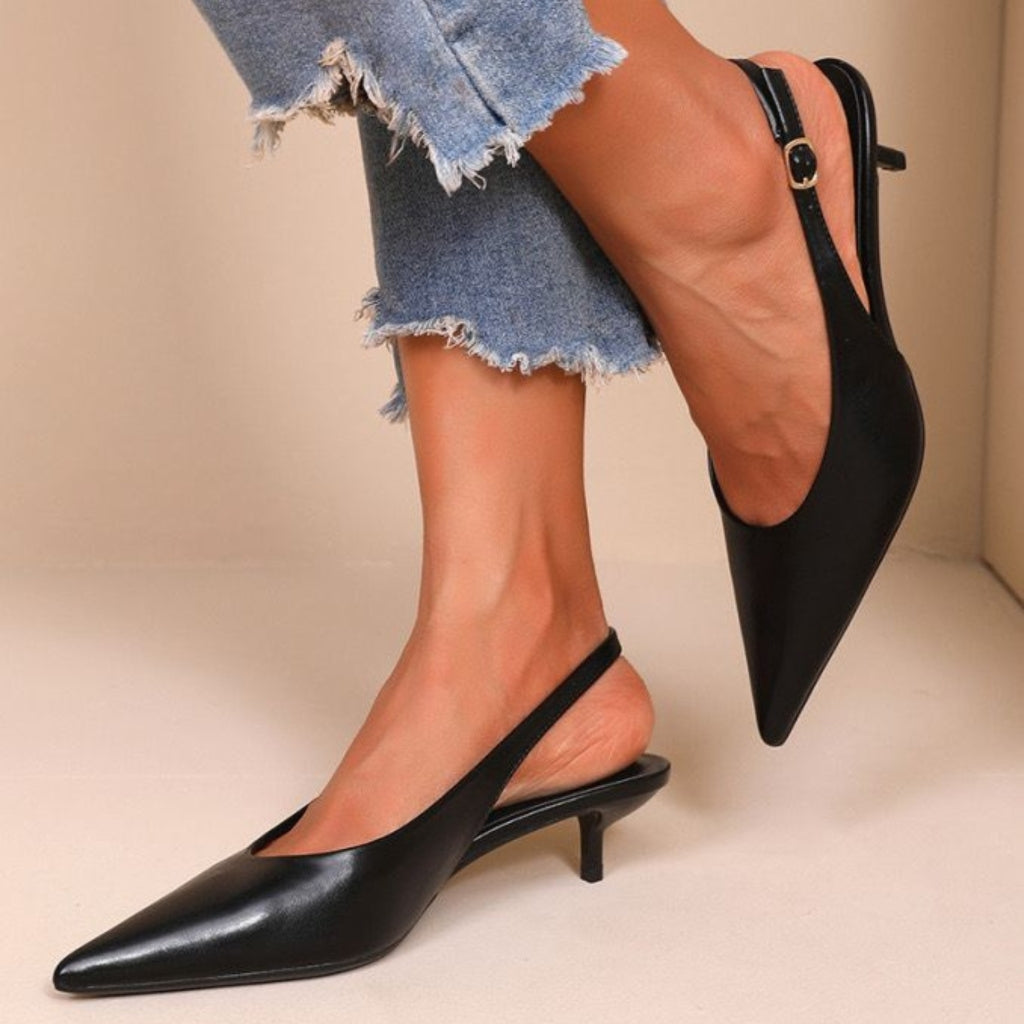 Eila dame stiletter H8-1021E - Black Eila dame stiletter H8-1021E - Black