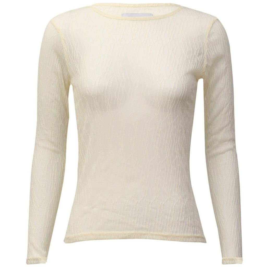 Liberté dame bluse 21345 - CREME LINES