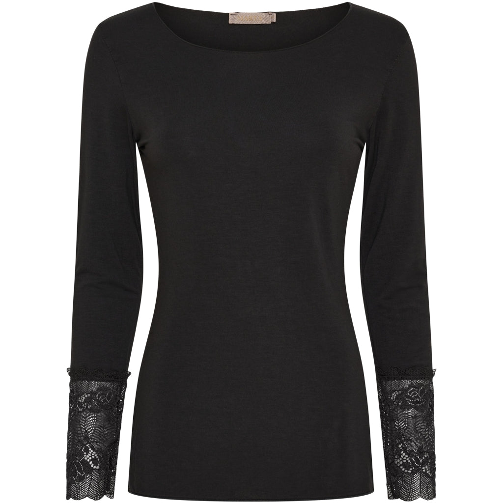 Marta Du Chateau dame bluse 11297 - Black