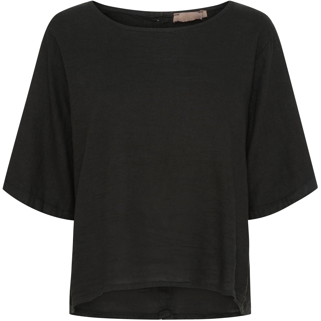 Marta Du Chateau dame bluse 83428 - Black New Marta Du Chateau dame bluse 83428 - Black New