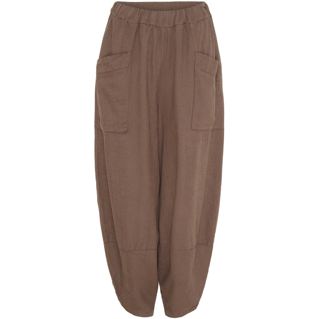 Marta Du Chateau dame bukser MdcMaud 62381-1 - Cold brown Marta Du Chateau dame bukser MdcMaud 62381-1 - Cold brown