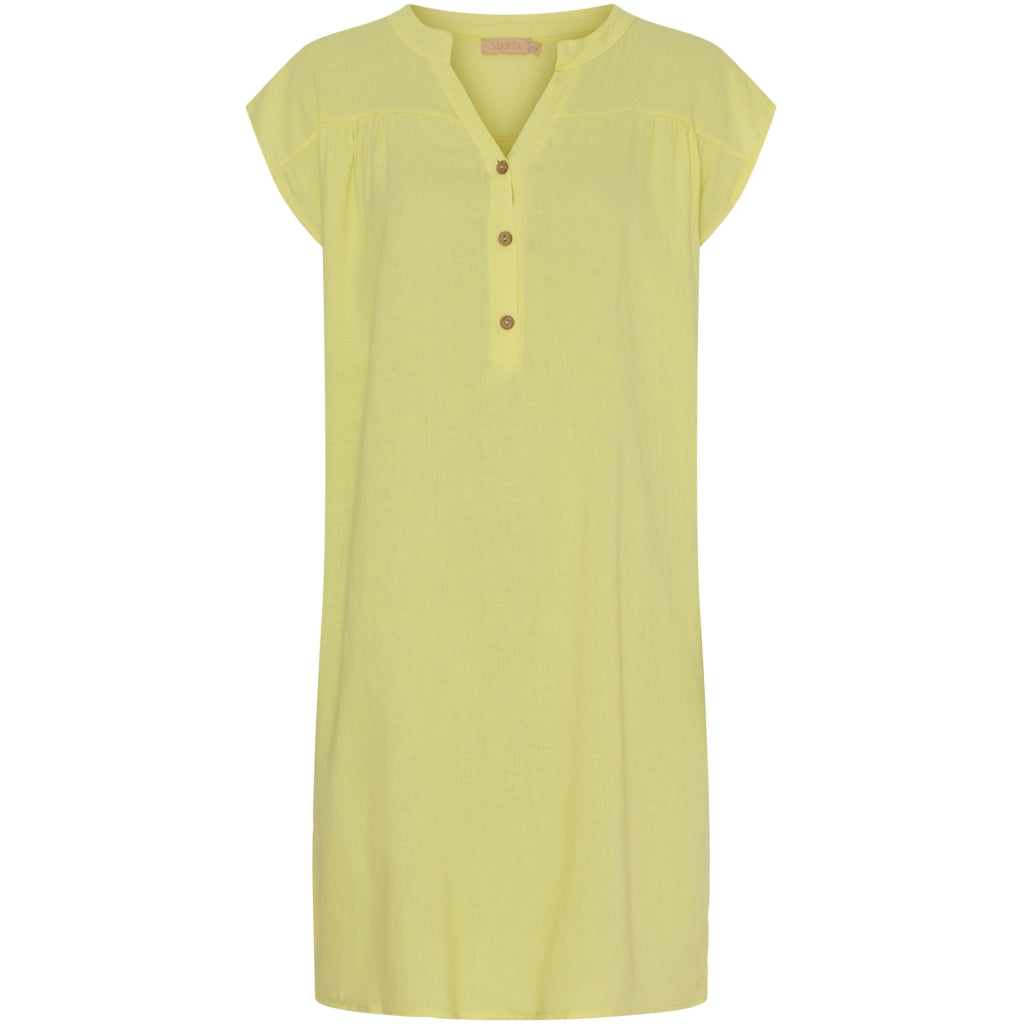 Marta Du Chateau dame kjole 92756 - Giallo3275