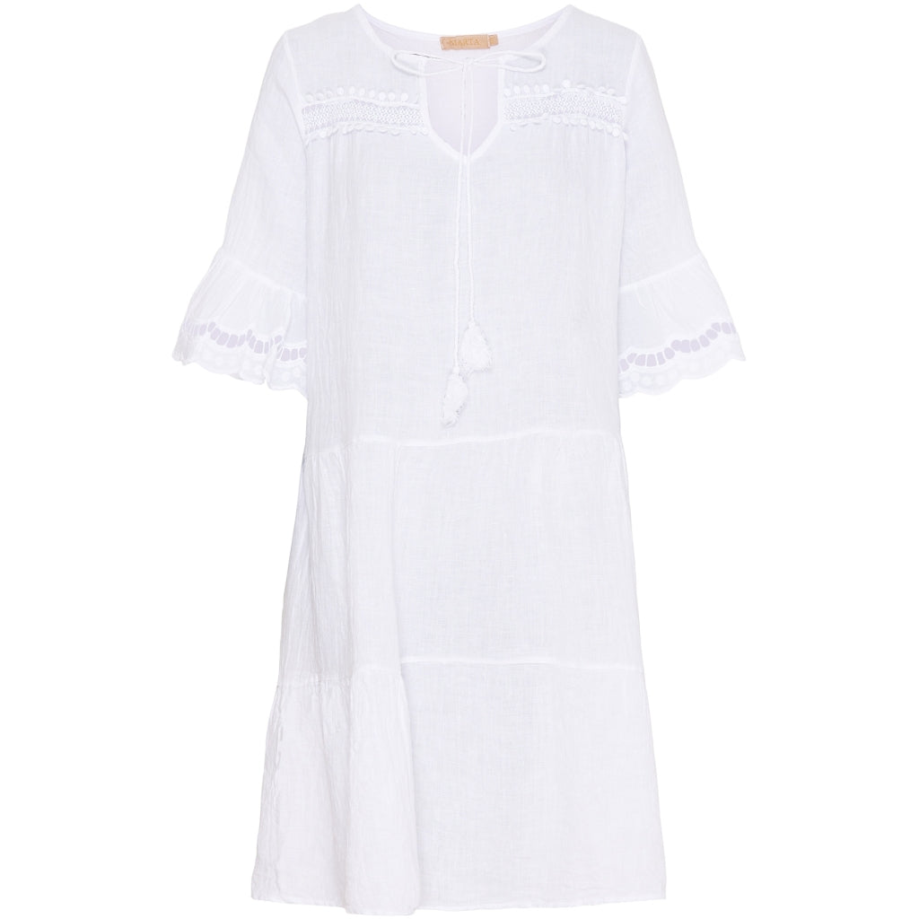 Marta Du Chateau dame kjole 93972 - White