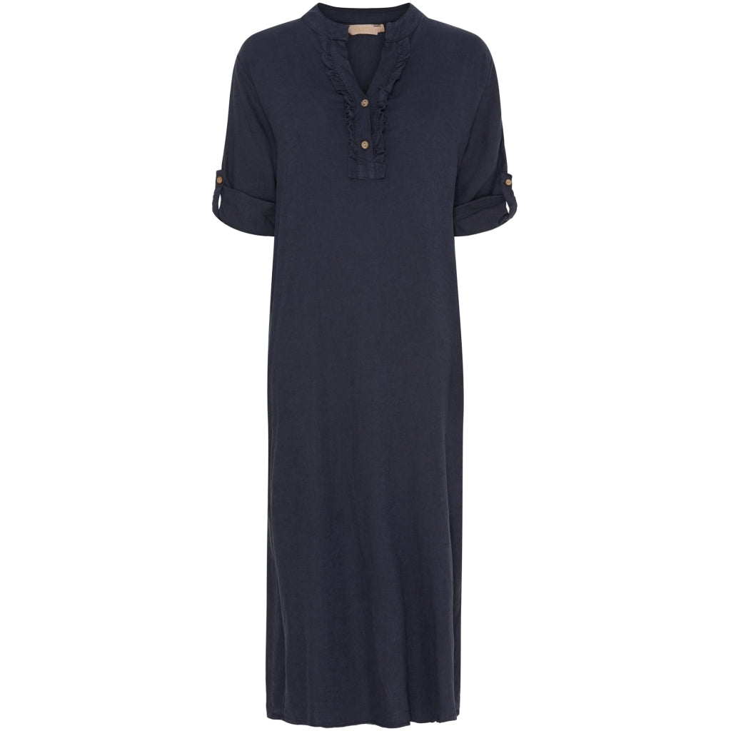 Marta Du Chateau dame kjole 94198 - Navy5512