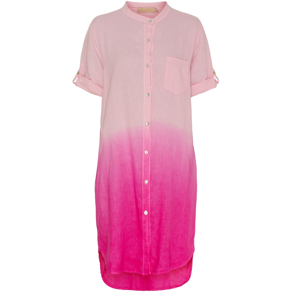 Marta Du Chateau dame kjole MdcJóna - Pink/Fuxia