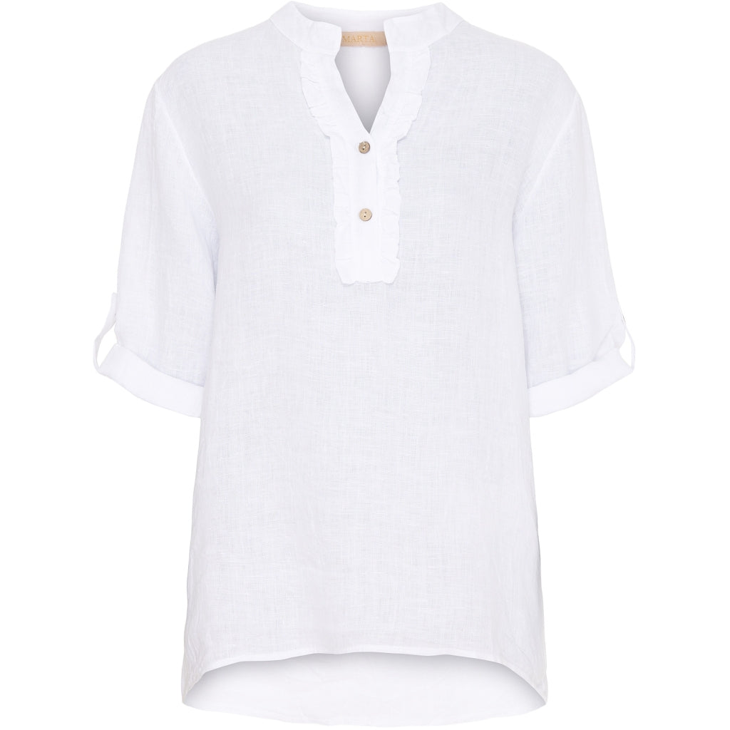 Marta Du Chateau dame skjorte 85137-1 - White