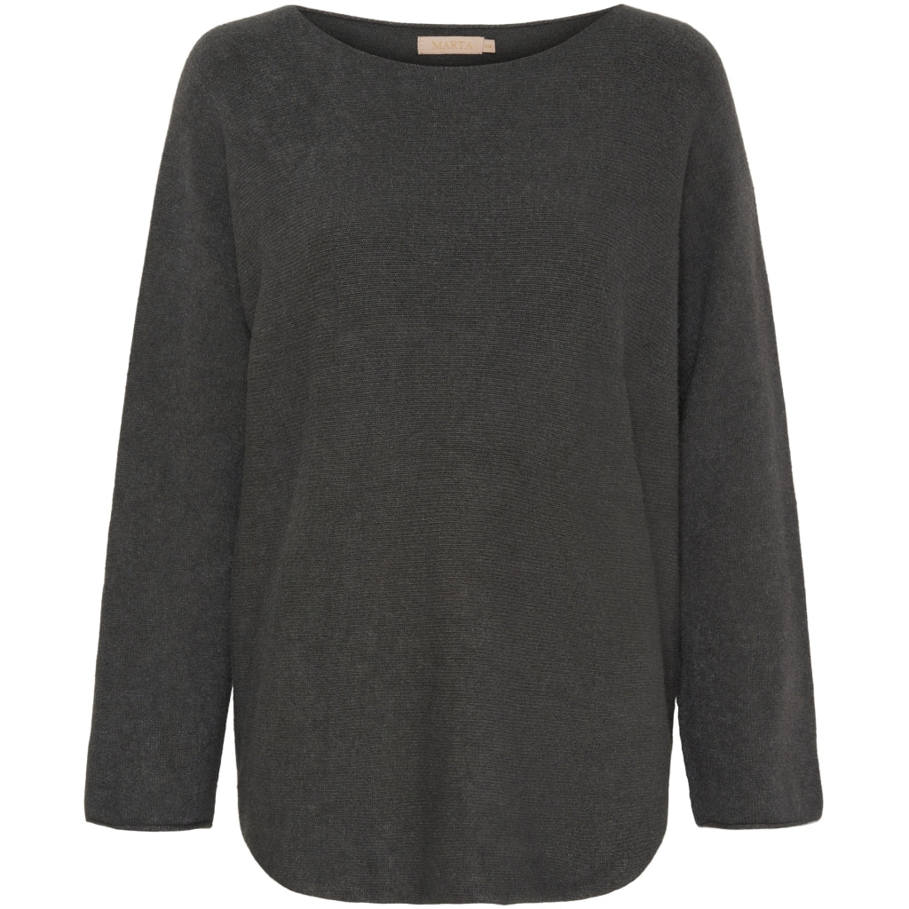 Marta Du Chateau dame strik MDCDagmar 5001 - DarkGrey2003 Marta Du Chateau dame strik MDCDagmar 5001 - DarkGrey2003