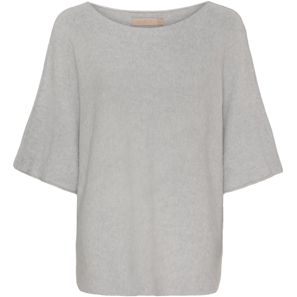Marta Du Chateau dame strik MdcSia 5003 - LightGrey4001 Marta Du Chateau dame strik MdcSia 5003 - LightGrey4001