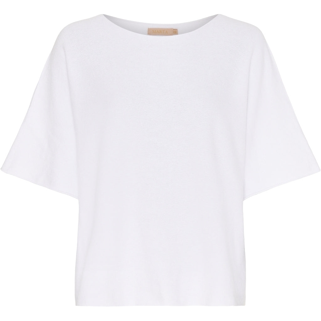 Marta Du Chateau dame strik MdcSia 5003 - White