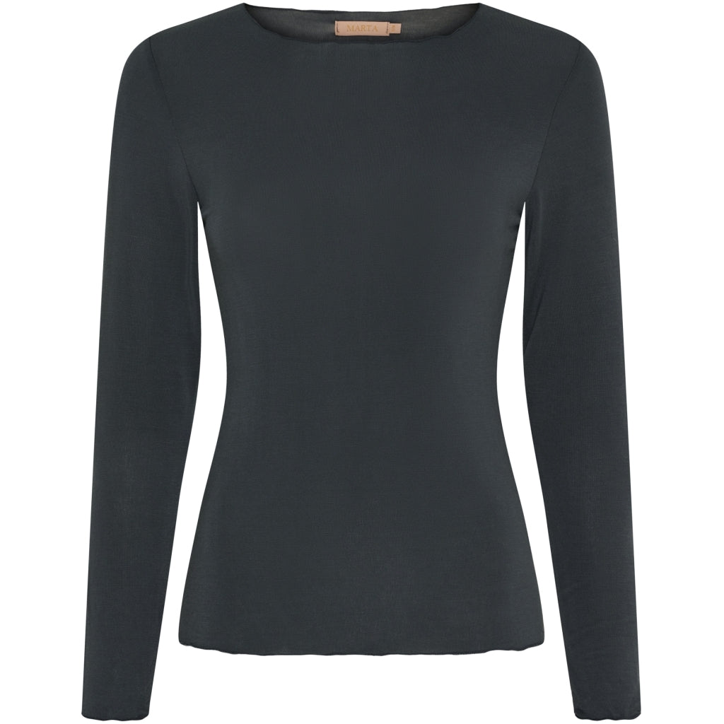 Marta Du Chateau dame t-shirt MdcLeonora 5894 - Dark Grey
