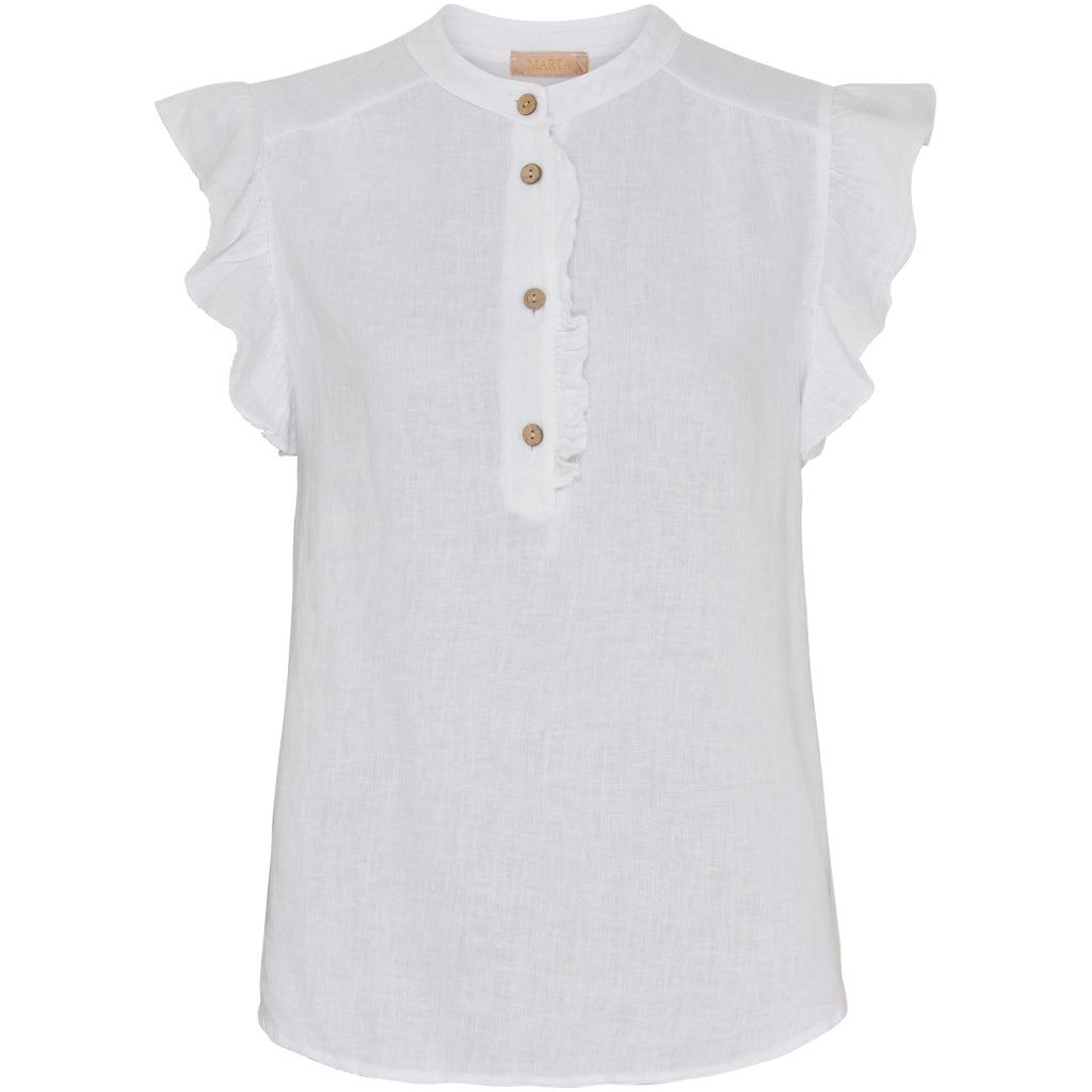 Marta Du Chateau dame top Mdclise - White Marta Du Chateau dame top Mdclise - White