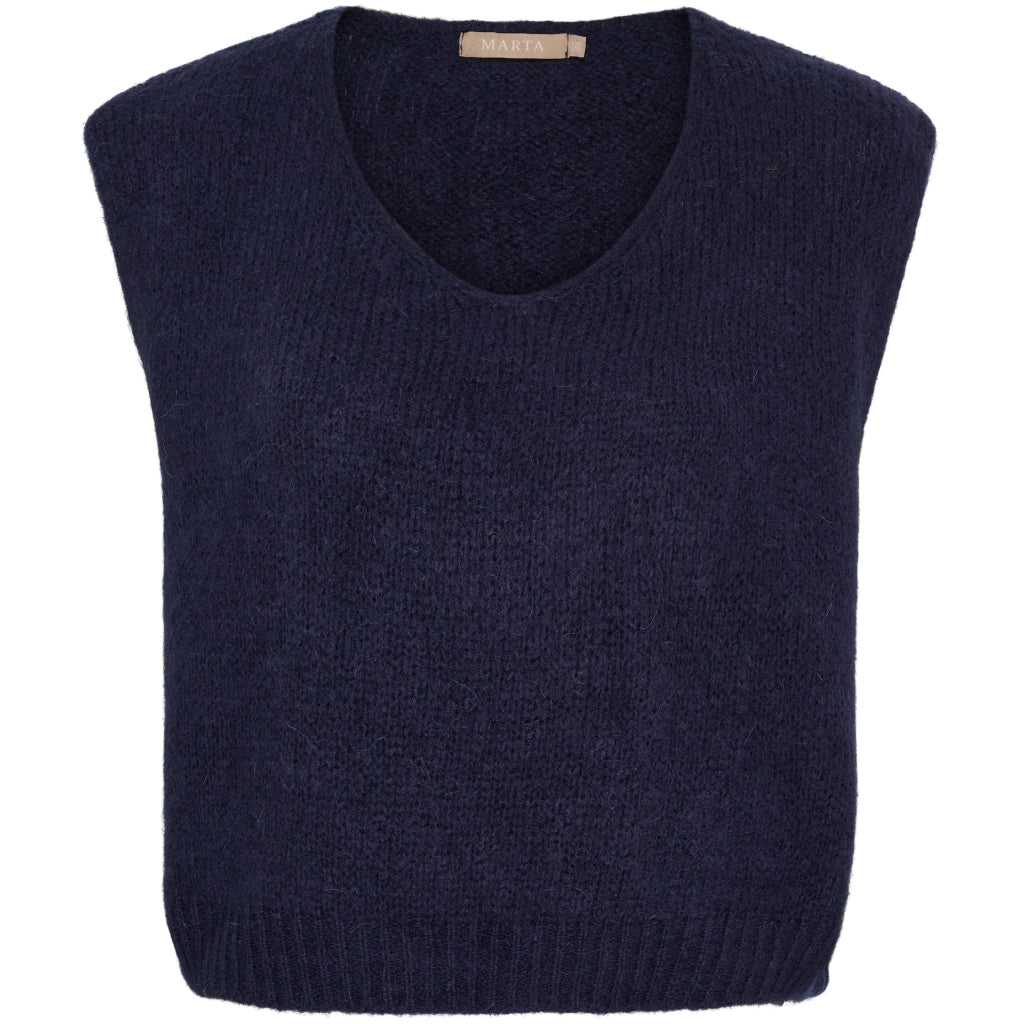Marta Du Chateau dame vest MdcMarlene 5114 - BlueScuro24249