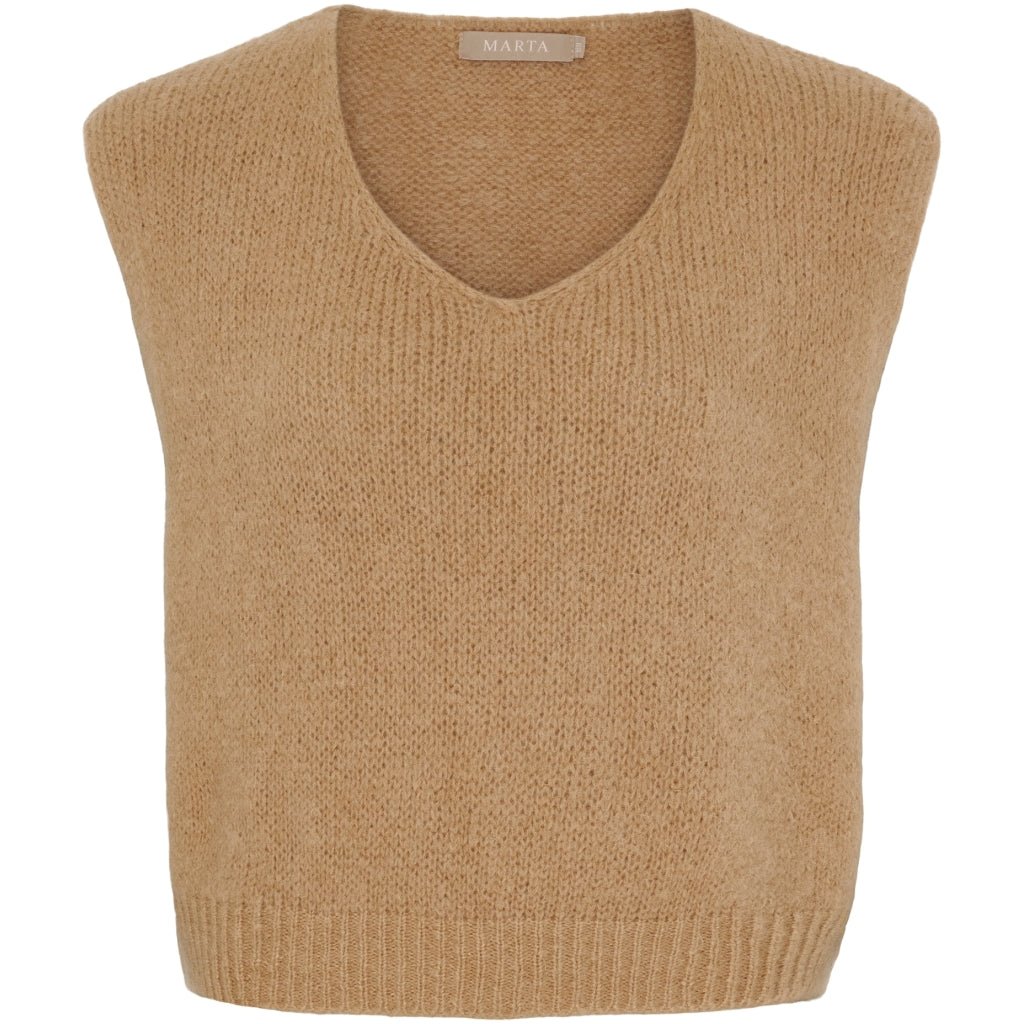 Marta Du Chateau dame vest MdcMarlene 5114 - Camello22640