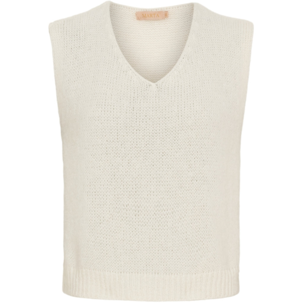 Marta Du Chateau dame vest MdcMarlene 5114 - Panna