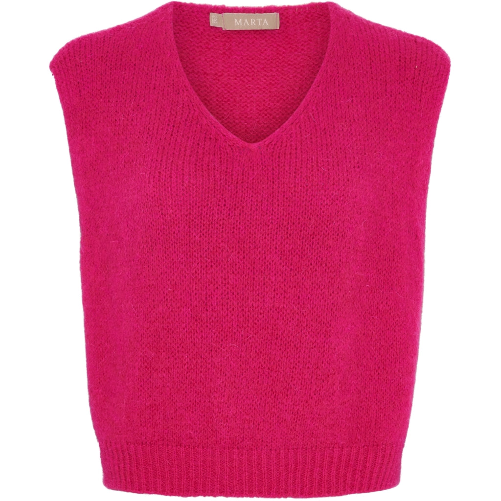 Marta Du Chateau dame vest MdcMarlene 5114 - RosaScuro23463 Marta Du Chateau dame vest MdcMarlene 5114 - RosaScuro23463