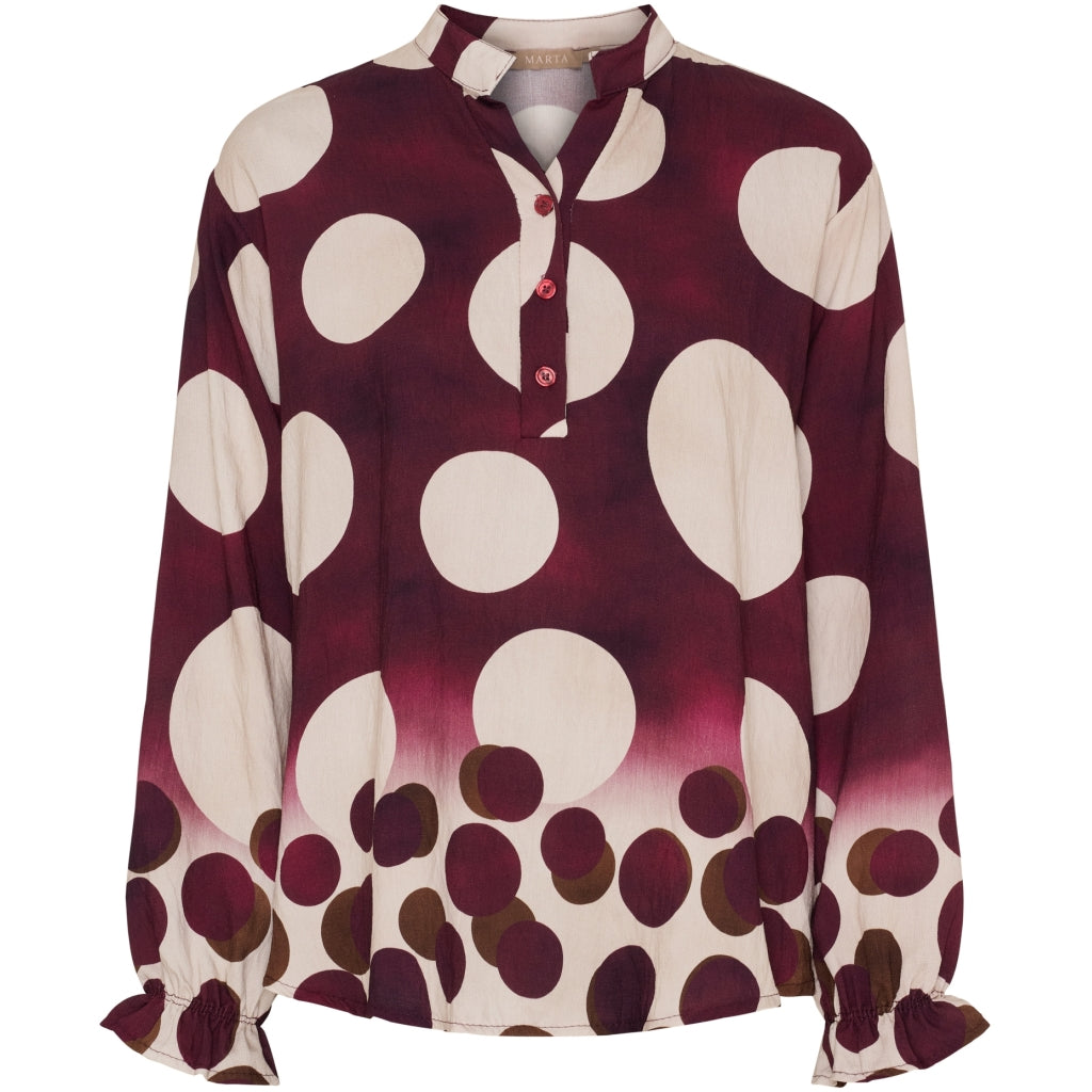 Marta du Chateau dame bluse MdcAspen 7704 - VinoEZ552DB